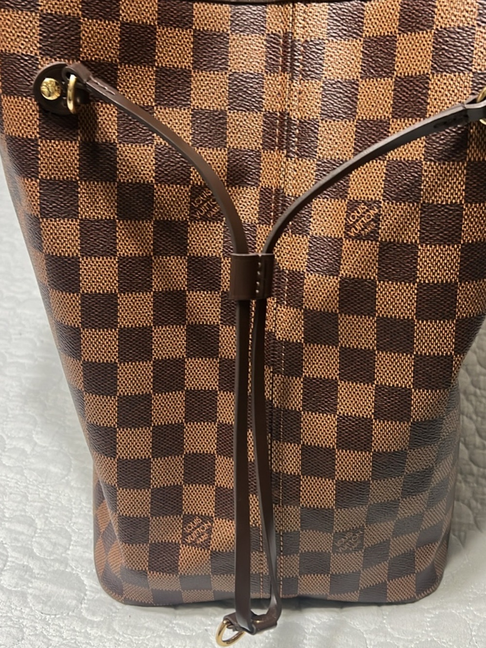Extra Large Louis Vuitton Neverfull MM Damier Ebene - Picture 2 of 6